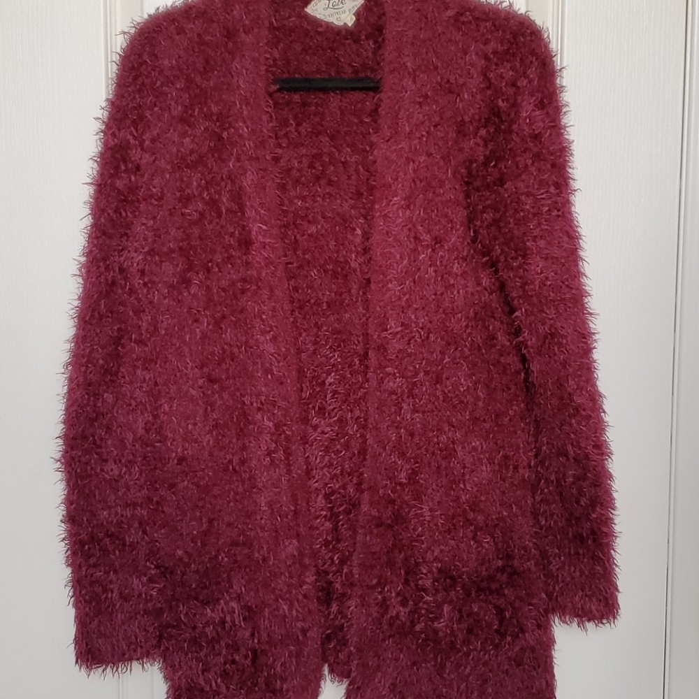 Soft Touch Burgundy Sweater